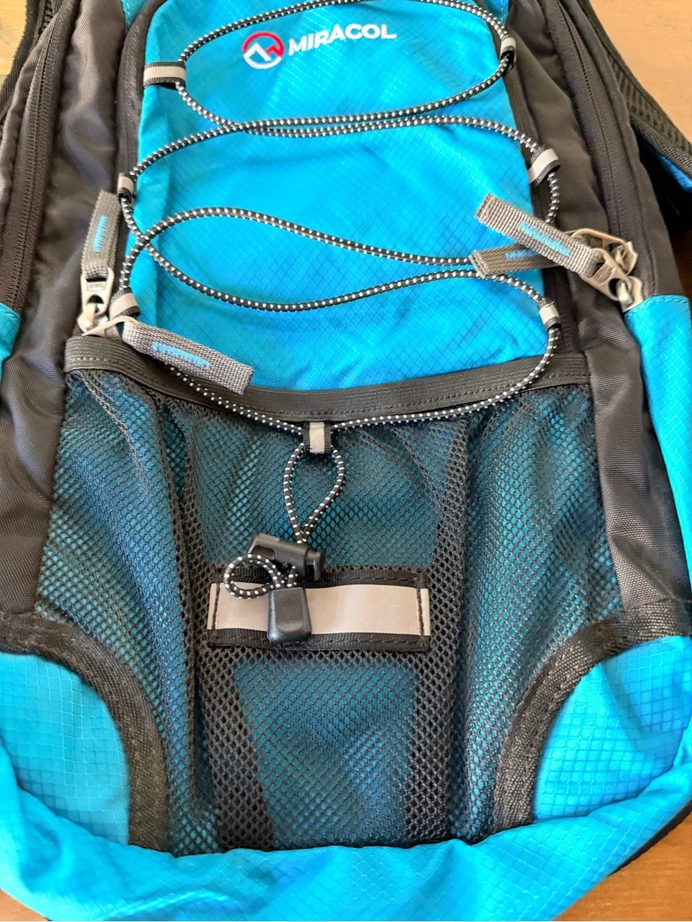 Miracol Hydration Pack Hiking Water Backpack Insulated Water Bag Blue